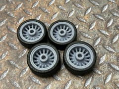 Resin 20 Inch: “Porsche Extreme Aero Disc”Model car Wheels/Tires 1/24 1/25 scale