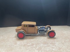 AMT 1925 Ford T Chopped Top 1/25 Custom Built Model
