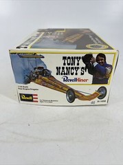 Tony Nancy Revell-Liner Rear Engine Dragster Model Partially Built H-1458