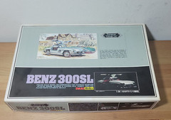Imai Heller Mercedes Benz 300SL European Vintage Car 1/24 Model Kit #20768 NOS