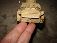 Built Vehicle/Tank 6 inches long Well Built & Painted Excellent Cond Nice Detail