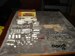 AMT 6314-150 Original kit 1964 Convertible Box open Kit MIB No Instructions NICE