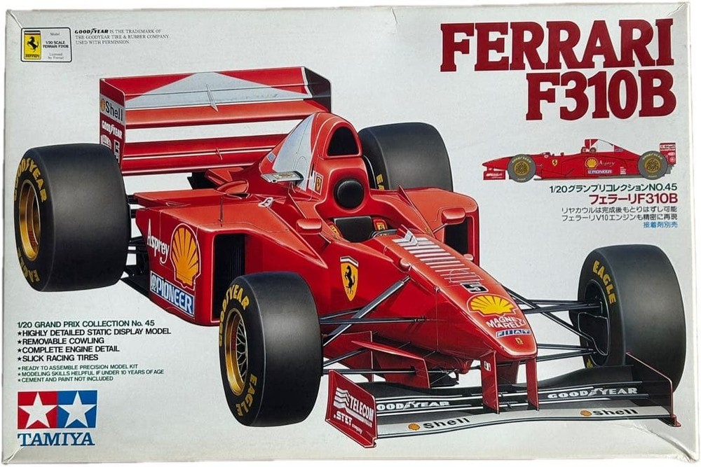 Tamiya 1/20 Ferrari F310B F1 Collectables 17+