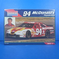 Monogram 94 Bill Elliott McDonald’s Thunderbird 85-2486 Model Factory Sealed