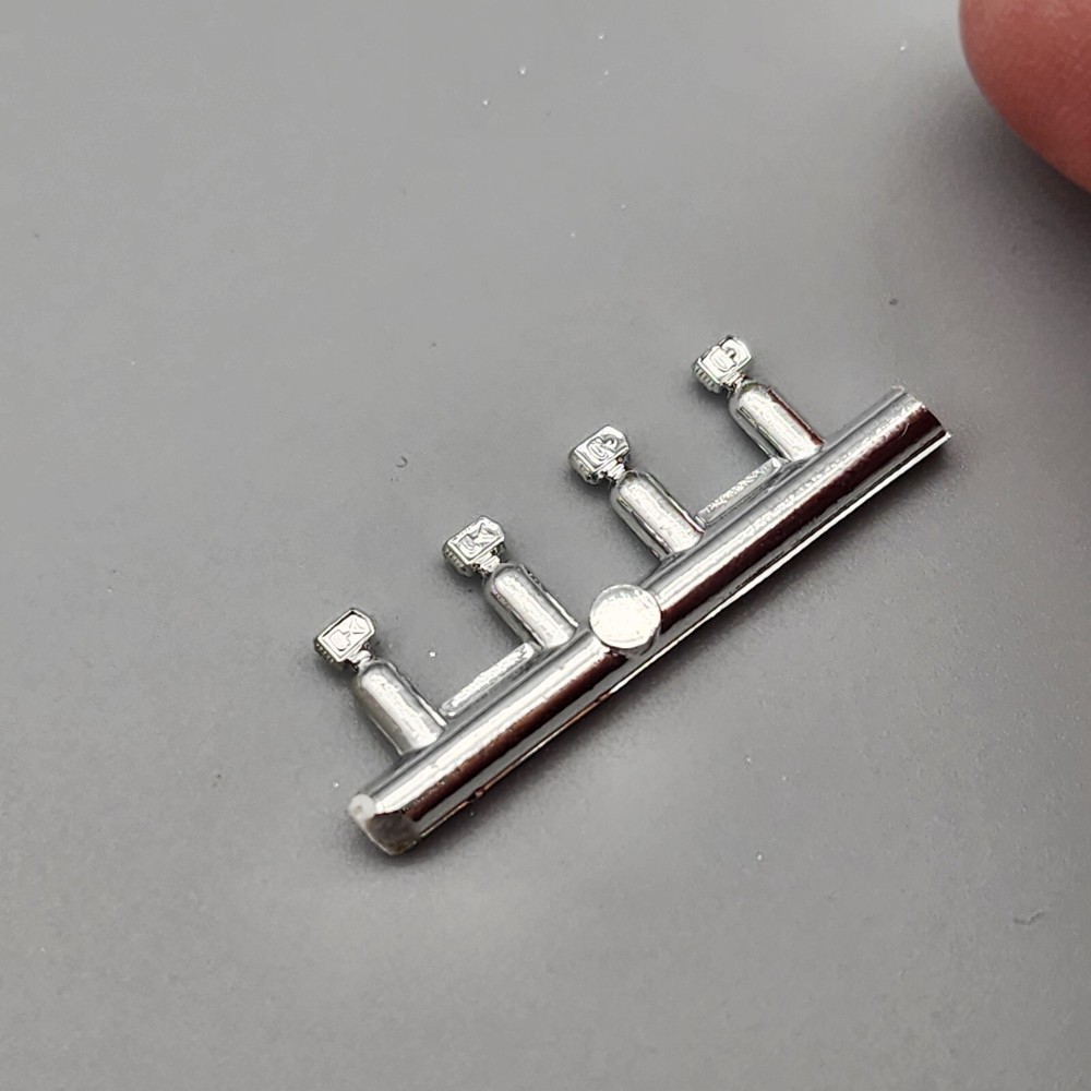 AMT/ERTL 1/25 Muscle Cars 3 Kit Set Parts Kit Bash Chrome Pieces #107 #120