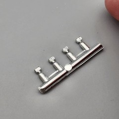 AMT/ERTL 1/25 Muscle Cars 3 Kit Set Parts Kit Bash Chrome Pieces #107 #120
