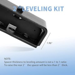 3 inches Front and 2 inches Rear Leveling Lift Kit Trucks Blocks Support