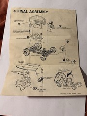 AMT DENNY MCLAIN’S HORSE HIDE HAULER ORIGINAL Instructions #T323 CIRCA 1970