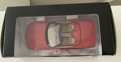 1998 Chevrolet Corvette Convertible Dealer Promo Model Car Red/Tan New In Box