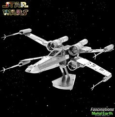 Metal Earth Star Wars X-Wing Starfighter 3D DIY Model Building Kit Puzzle Game