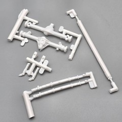 AMT 1/25 1953 Ford Pickup Truck Parts Kitbash Rear Suspension Axle Driveshaft