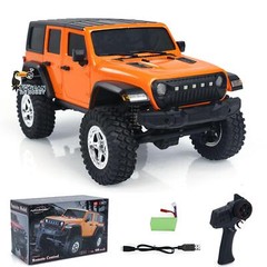 RC Crawler 4WD RTR 1/18 Off-raod Truck Lights Remote Control Car Gift for Boys