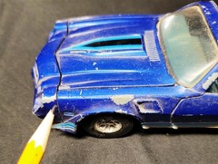 Ertl 1979 Chevrolet Blue Z28 Camaro Bonus T-Top 1/25 Scale Diecast Muscle Car