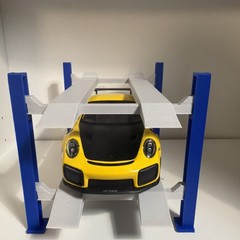 4 post 2 Level model car lift 1:24 1:25 scale KIT Assembly required. Paintable!