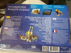 UNUSAL 3D AUGMENTED REALITY PUZZLE OF NOAH’S ARK