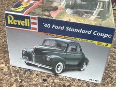 REVELL 1940 FORD STANDARD COUPE FACTORY SEALED KIT! CIRCA 2003! VMCP!