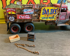 24″ Natural Metal Chain Detail Item For Model Cars Wrecker 1/24 1/25 G Scale
