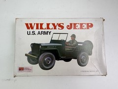 Winneco Willy’s Jeep U.S. Army 1/35 Scale Model Kit 8401 130 Free Shipping New