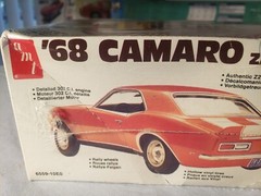 Vintage 1/25 AMT ERTL ’68 CAMARO Z-28 #6559 NEW OLD STOCK FACTORY SEALED 1980s