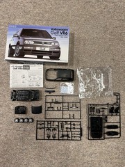 Fujimi Volkswagen Golf VR6 1/24 Model Kit #120935 (STARTED / READ)