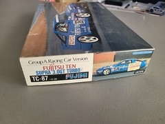 Fujimi 1/24 TC-87 Fujitsu Ten Toyota Supra 3.0 GT Turbo Group A Racing