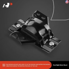 A-Premium 2PCS Front Left Right Engine Motor Mount Kit Compatible with Ford