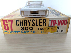 *SUPER RARE! *ORIGINAL VINTAGE JO-HAN 1967 CHRYSLER 300 HT KIT **COMPLETE *L@@K!
