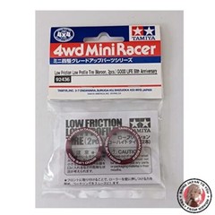 NEW Low Friction Low Height Tires Maroon 2022 Mini 4WD Upgrade Parts Series