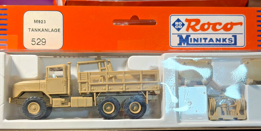 Roco mintanks 529Desert Storm fuel truck Lima35 original 1/87