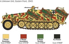 Italeri 7080S 1:72 Sd.Kfz. 251/1 Inch Stuka Zu Fuß, Model Making, Crafts, Hobbie