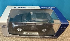 Hyundai ix35 1:38 Pullback Mini Car Diecast Model Santa Fe 1/38 Toy F/S