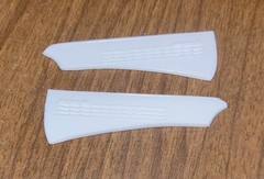 1939 Chevy Car Hood Side Panels Resin Monogram Revell 124 Scale