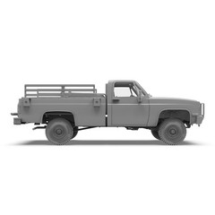 Ak Interactive 1/35 CHEVY PICK UP TRUCK M1008 Troop Carrier Model Kit #AK35030