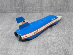 Vintage John Shinton Spirit of America Built Model Land Speed Record Signed