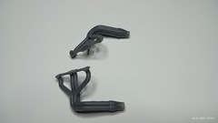 1/25 Scale Resin 3D Printed Gasser Fenderwell Long Tube Headers