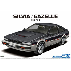 Aoshima 1/24 The Model Car Series No.84 Nissan S12 Silvia Seagal Turbo RS-X