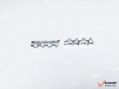 1/35 German Tiger I Mid/Late Production Tank Metal Workable Tracks w/Pins Set