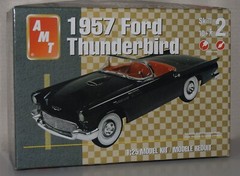 AMT 1957 FORD THUNDERBIRD #38249 ⭐PARTS⭐ INNER/OUTER WHEELS+MORE 1:25