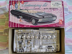 **RARE! *ORIGINAL VINTAGE AMT 1962 FORD FAIRLANE HT KIT **COMPLETE **SUPER NICE!