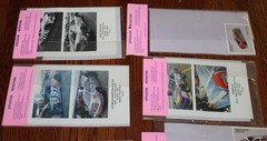 8ct Lot Blue Ridge Waterslide Decals ORRC 1/24 and 1/25 Scale NASCAR Racing NOS