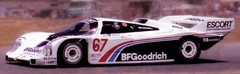 #68 or #67 BF Goodrich Porsche 956 962 1/24th – 1/25th Scale Waterslide Decals