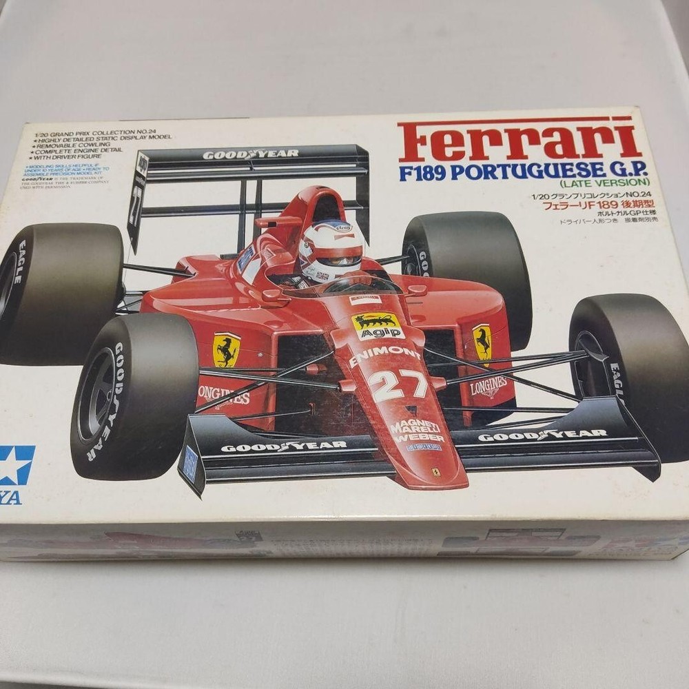 TAMIYA 1/ 20 Grand Prix Collection No.24 Ferrari F189 Late Version From Japan