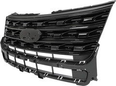 Front Upper Grille Compatible with 2016-2017 Ford Explorer Replacement for FO120