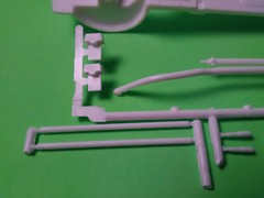 77 1977 Ford Pinto Runabout 1/25 frame chassis axle rear end exhaust axle parts