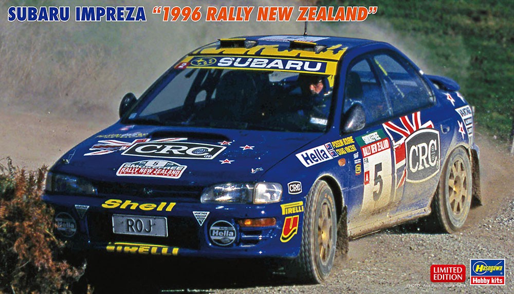 Hasegawa 1/24 Subaru Impreza ‘1996 Rally New Zealand’
