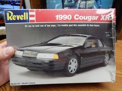 REVELL 7485 1990 COUGAR RX-7 CAR MODEL KIT NEW IN SEALED BOX 1/25 SCALE