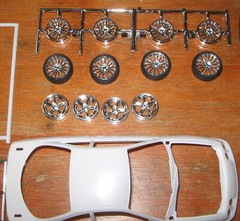 Revell Tuner Series Acura Integra Type R 1/25 NOS Parts Lot Incomplete No Box
