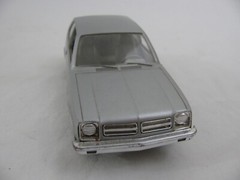 Vintage MPC 1/25 Silver 1977 Chevrolet Chevette Sedan Model Car Dealer Promo VG