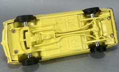 1973 Pontiac Firebird Formula 400 Yellow Dealer Promo Model Car