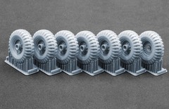 ScaleX WM-35026 1/35 Alvis FV622 Stalwart Mk.2 Ordinary Wheel set for Airfix
